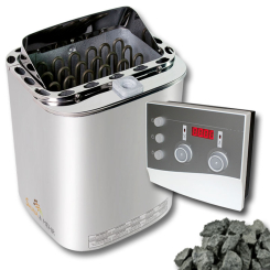 Technik-Set | Combi-Saunaofen 9 kW + Steuerung Combicontrol K3 - incl. Saunasteine 
