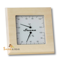 Sauna Thermo-/Hygrometer "Wave" - Gehäuse ESPE 