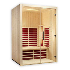 Fusion Infrarotkabine Glas 145 - Fichte 